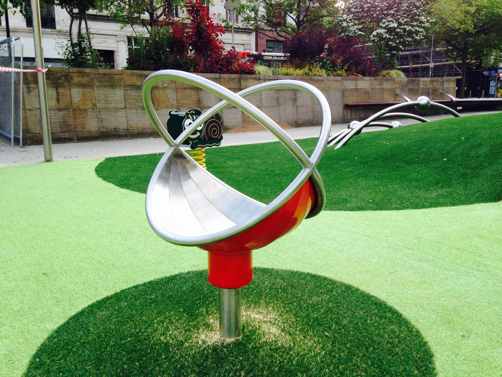 Tulip Spinning Disc - spinner for outdoor play, ages 3+ | Massey & Harris (Eng) Ltd | ESI 