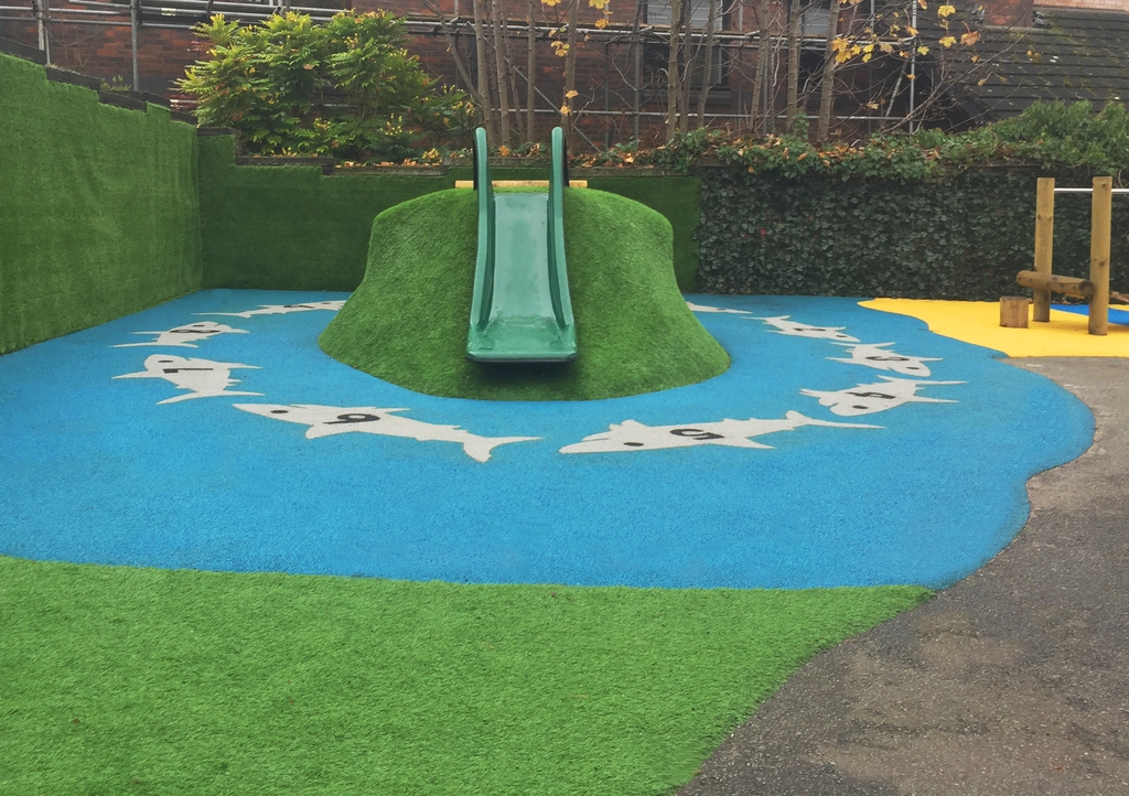 Playground refurb adds to nursery children's fun Sovereign Design