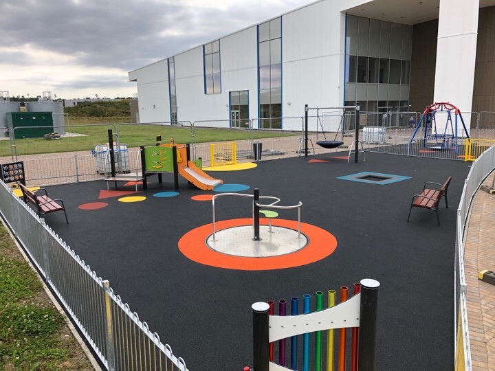 Elgin’s sports centre gets new inclusive play area Proludic Play