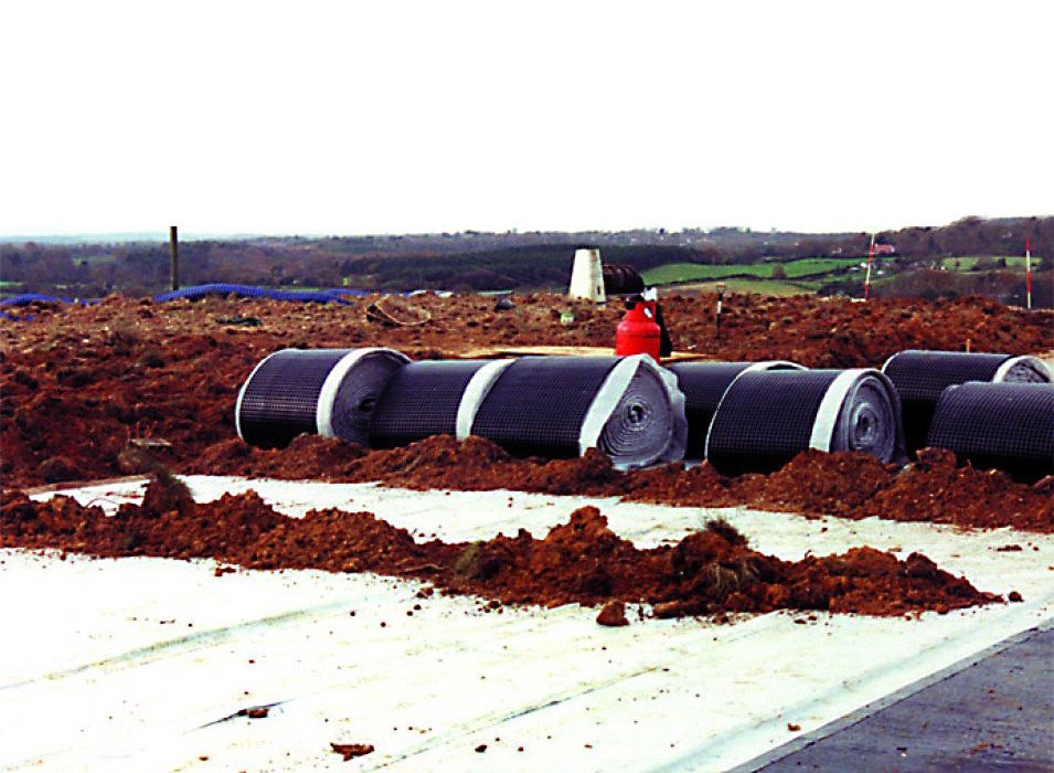 Deckdrain drainage layer ABG Geosynthetics ESI
