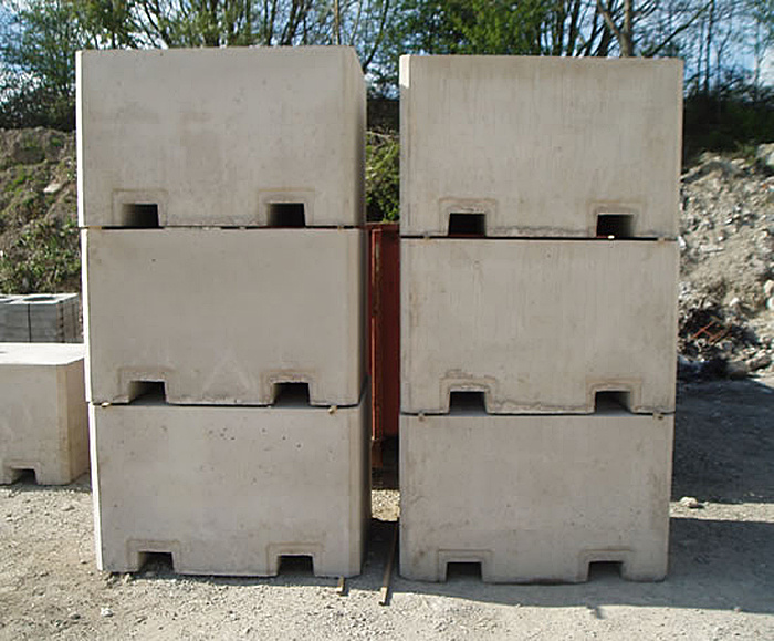 Precast concrete security blocks | Elite Precast Concrete | ESI