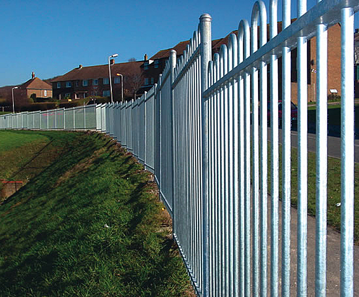 Bow Top Metal Railings Jacksons Fencing Esi External Works