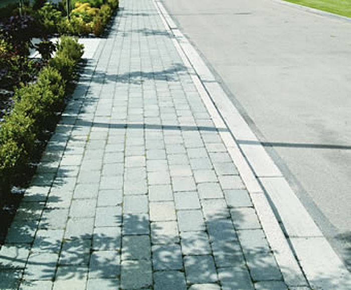 Tegula concrete sett paving Marshalls hard landscaping ESI