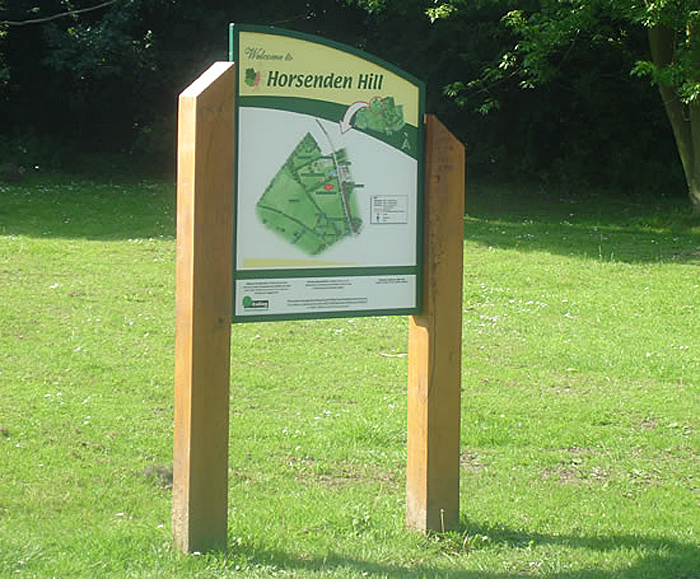 Park entrance signs Shelley Signs ESI External Works