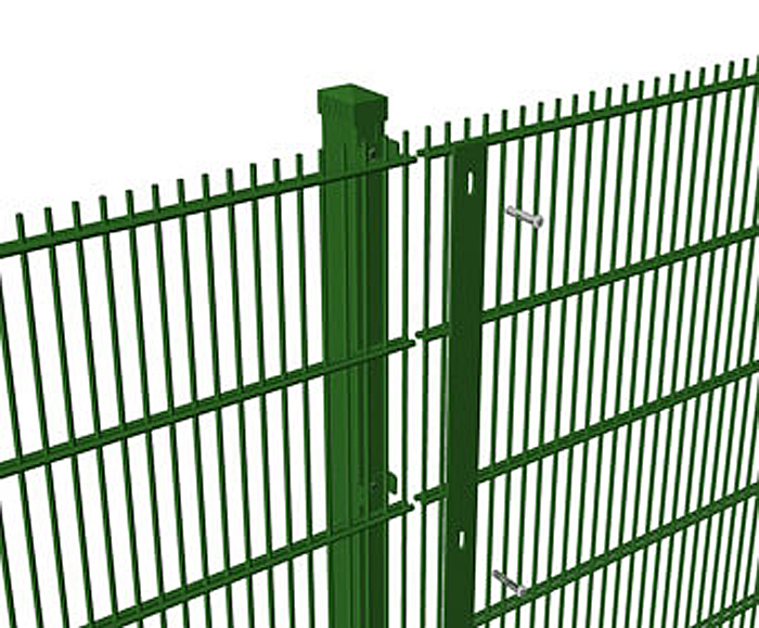 Dual Guard® twin wire mesh perimeter fencing system Zaun ESI