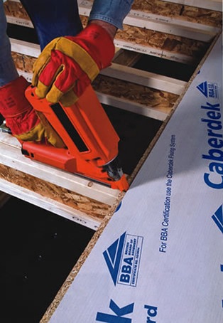 Caberdek Peelable Film Protected Chipboard Flooring Norbord