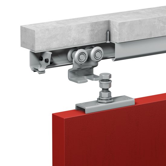 Series 50 industrial straight sliding door gear (440kg) Runners