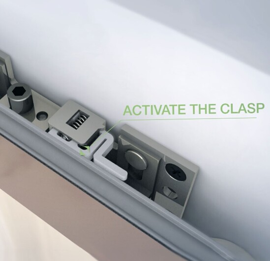 Invisible sliding door systems for homes and offices Runners Sliding