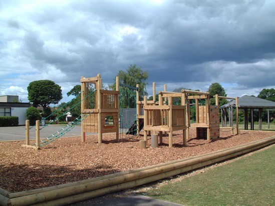 Playground updated to Lumberjack, Primary School, Tring | Setter Play ...