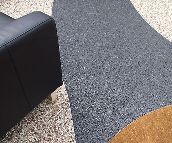 Addatex Stone Carpet polyurethane resin bound flooring Addatex Stone Carpet polyurethane resin bound flooring