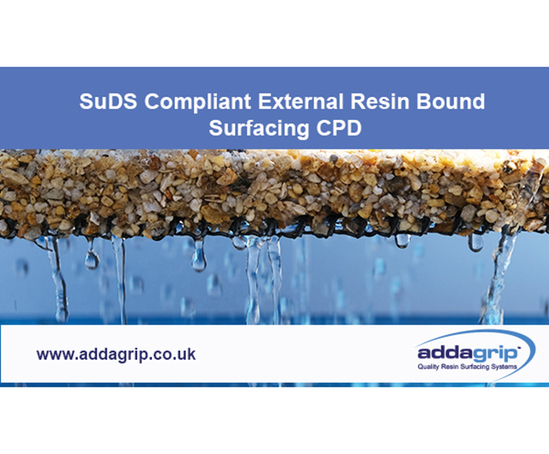 SuDS-compliant resin bound surfacing CPD webinar