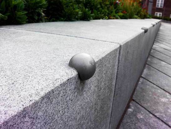 Kent Sphere Anti-Skateboard Stud KSASS/35 | Kent Stainless (Wexford
