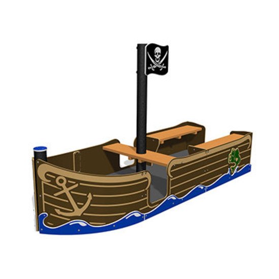 Outdoor play pirate ships and boats AMV Playground Solutions ESI