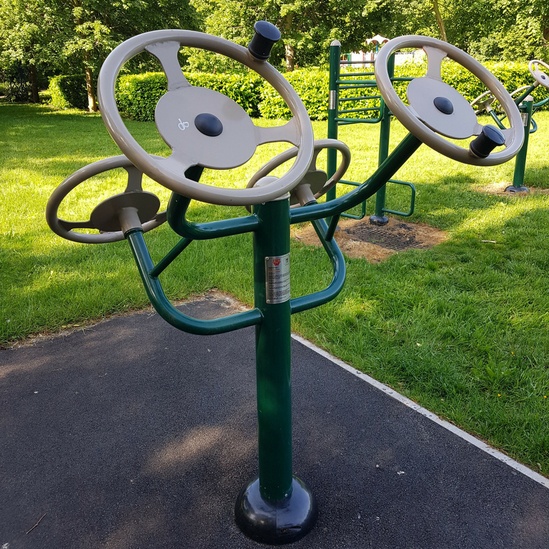 Tai Chi Discs outdoor gym equipment for adults