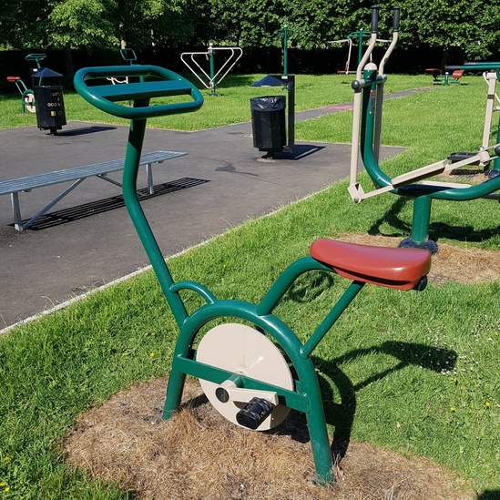 Adult outdoor gym and fitness equipment AMV Playground Solutions