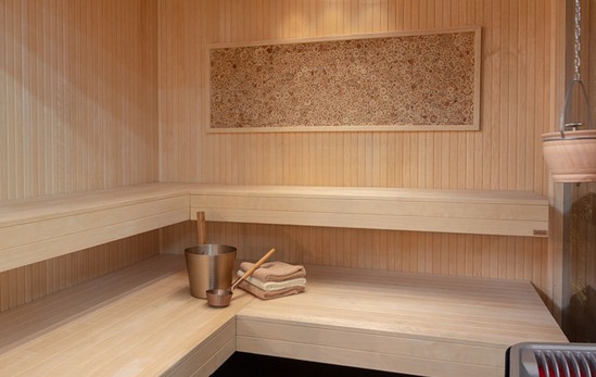 Asia - modern sauna featuring aspen timber and glass | Drom UK | ESI  Interior Design