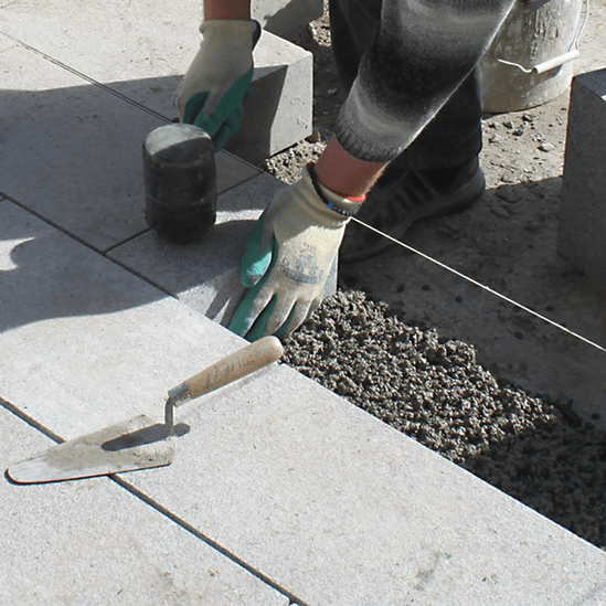 tuffbed high performance bedding mortar for paving Steintec ESI