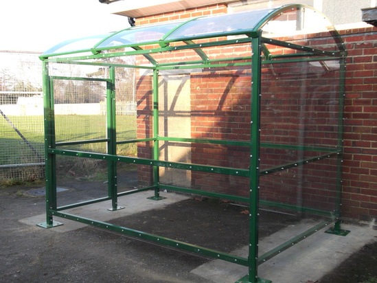 Domed-roof pram shelters | Apex Shelter Systems | ESI External Works