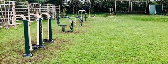 Outdoor exercise area for Shipdham community