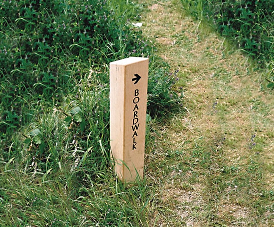 Timber waymarker posts and bollards | Landmark Timber Products | ESI ...