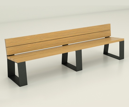 140 Fold Back Bench | Chris Nangle Furniture | ESI External Works