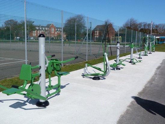 Community Outdoor Gym Equipment Bundle | Caloo Ltd | ESI External Works