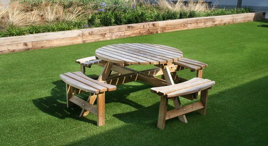 Outdoor Picnic Table With Roof Pictures