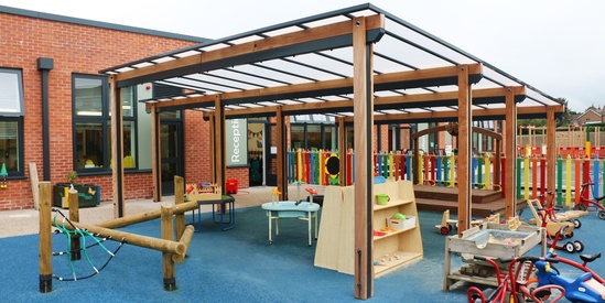 External Furniture, Shelters, Canopies; Primary School 