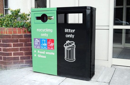 Malford Double Sided Recycling Unit - MRU201 | Langley Design Street ...