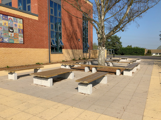Loddon Primary School, Loddon Langley Design Street Furniture ESI