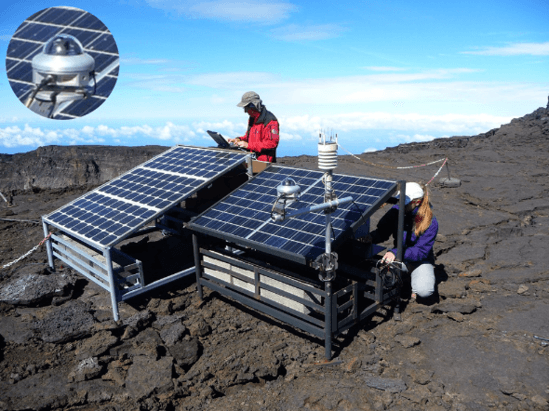 SPN1 Sunshine Pyranometer used to monitor active volcano | Delta-T ...