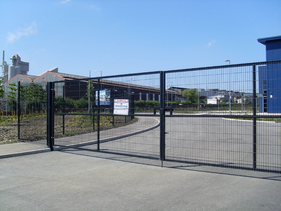 Welded mesh security gates | Corden Group | ESI External Works