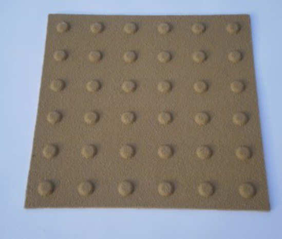 QuartzGrip® fibreglass blister tactile flooring