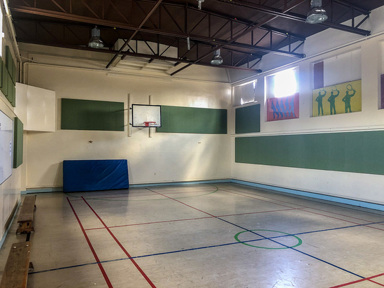 TVS ABSorb acoustic wall panels for sports hall