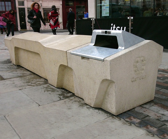 Public realm seating in Camden resolves urban challenges | Factory ...