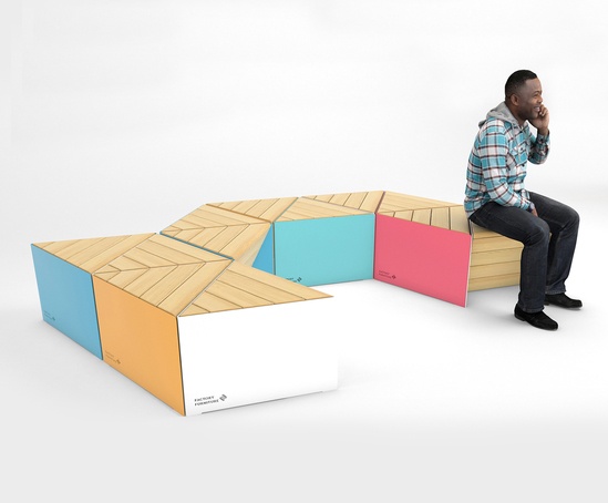 Sonobe indoor modular seating units | Factory Furniture | ESI Interior ...