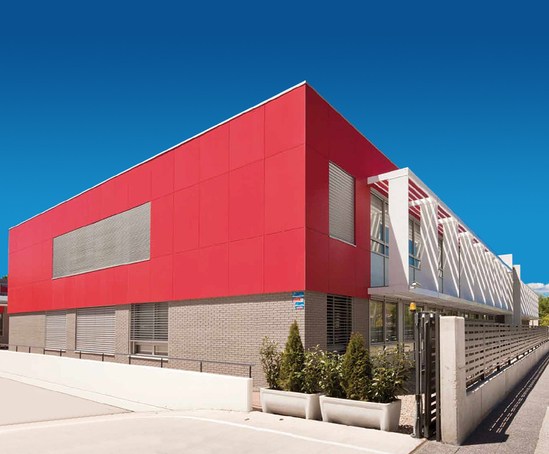 VIVIX® solid phenolic, engineered exterior facade panels