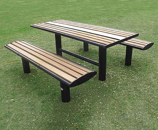 Zenith® picnic benches and table | Furnitubes International | ESI ...