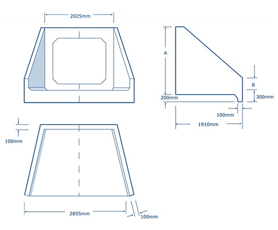 CH20C culvert headwall | Althon | ESI External Works