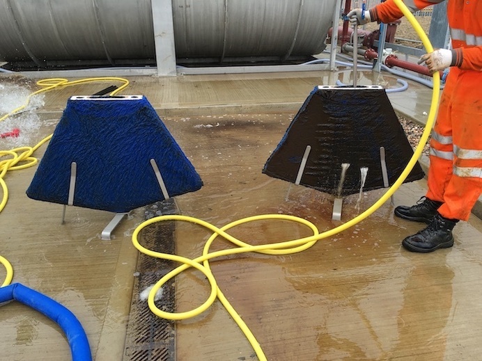 Pile Cloth Media Filter cleaning without chemicals ELIQUO HYDROK