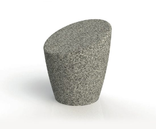 ASF Organic Granite Bollard Seat