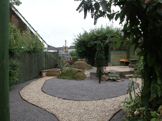 Simple yet elegant.  An easy-care garden