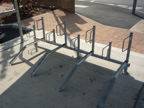 The Type B Cycle Rack From VELOPA | AUTOPA | ESI External Works