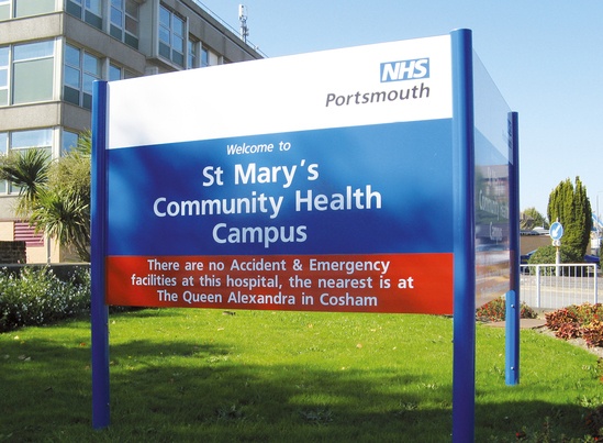 Post And Panel Modular Signage System Signscape And Signconex