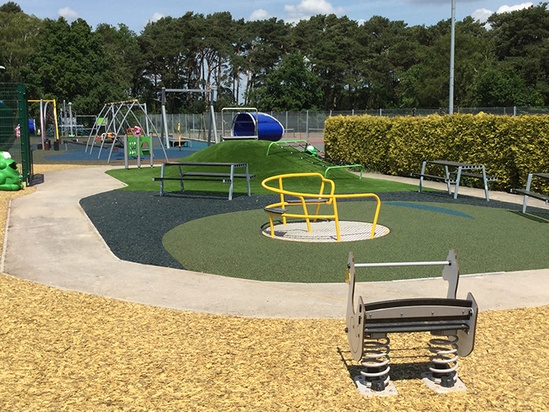 Hags King George's Playing Field playground upgrade