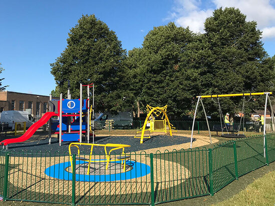 Accessible playground - Canal Way, Reading