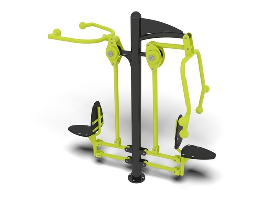 Lat Pull & Chest Press Combo outdoor workout station