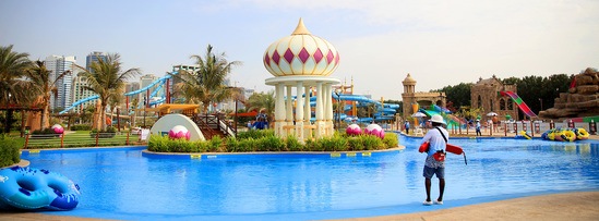 Theme park litter bins for Al Montazah Water Park, UAE