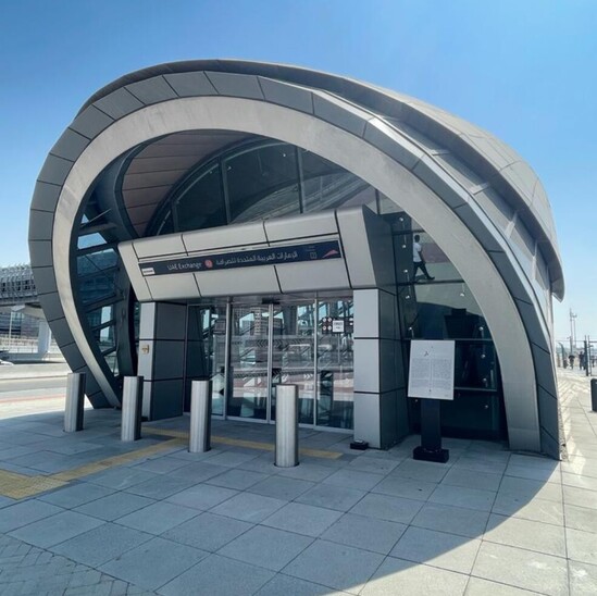 ESF HVM bollards installed at RTA stations Dubai Environmental