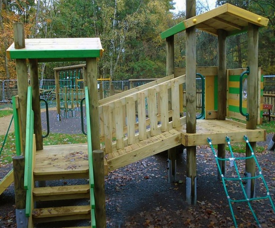 Timber activity playground for Lightwater Country Park | Wicksteed ...